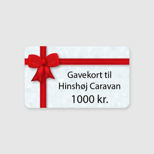 Hinshøj Caravan gavekort - 1000 kr.